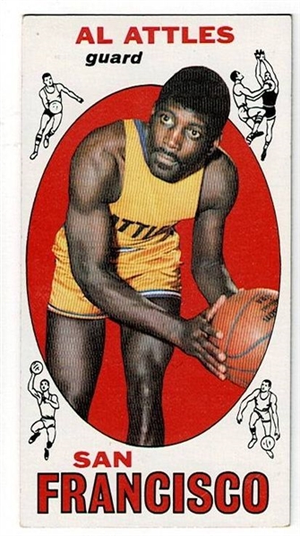 1969 Topps Basketball #24 Al Attles - San Francisco Warriors